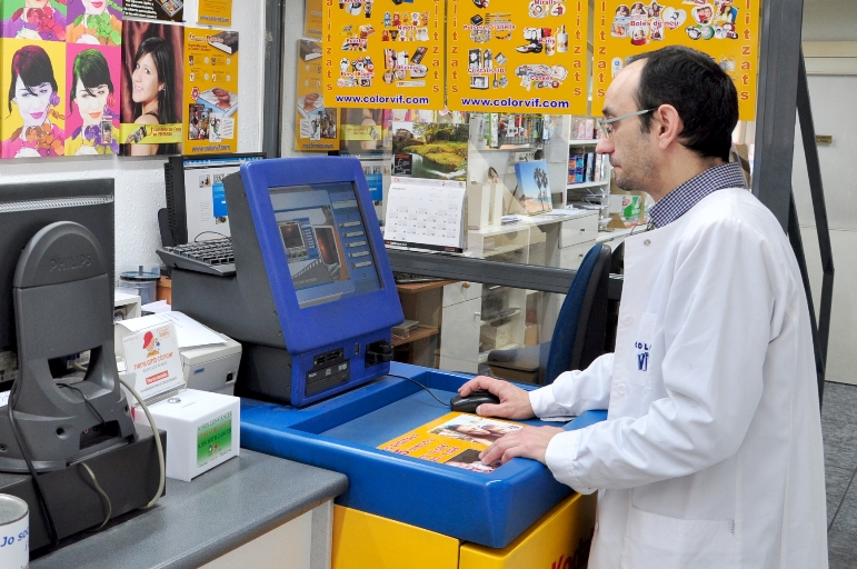 Kiosco Kodak digital, fotos al momento